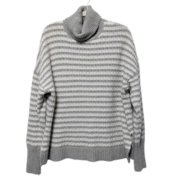 GAP Striped Merino Wool Boxy Turtleneck Sweater XL - Picture 7 of 7